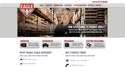 Desktop Screenshot of eaglelogistics.com