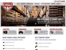 Tablet Screenshot of eaglelogistics.com